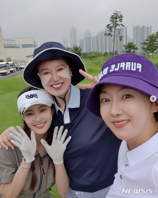 [서울=뉴시스] 김지민, 박미선, 김지혜. 2022.07.09. (사진 = 김지혜 인스타그램 캡쳐) photo@newsis.com*재판매 및 DB 금지