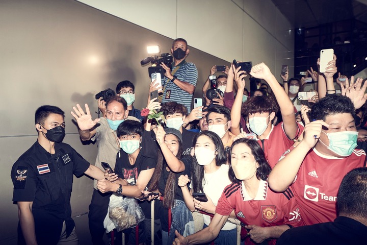 [서울=뉴시스]맨유 태국 투어. (캡처=맨체스터 유나이티드 소셜네트워크서비스)