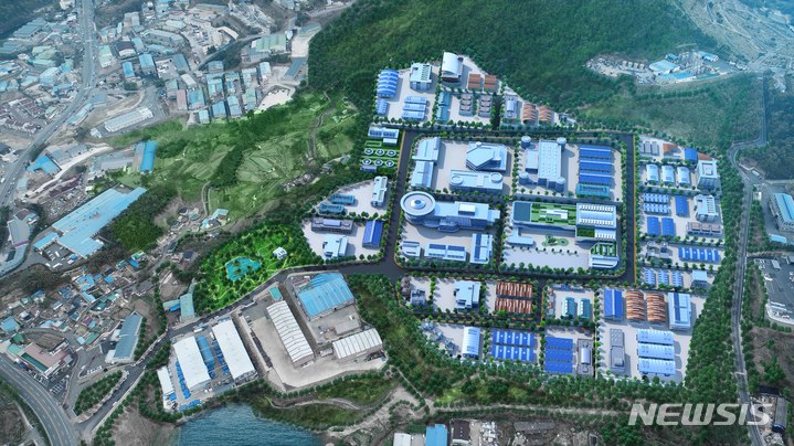 김해 신천일반산업단지 조감도