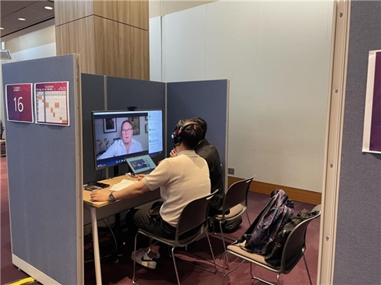 문화체육관광부와 한국콘텐츠진흥원은 한국무역협회와 함께 ‘K-콘텐츠 화상 수출상담회’를 지난 6일과 7일 코엑스 스타트업 브랜치에서 개최했다. 2022.07.11(사진=한국콘텐츠진흥원 제공) photo@newsis.com *재판매 및 DB 금지