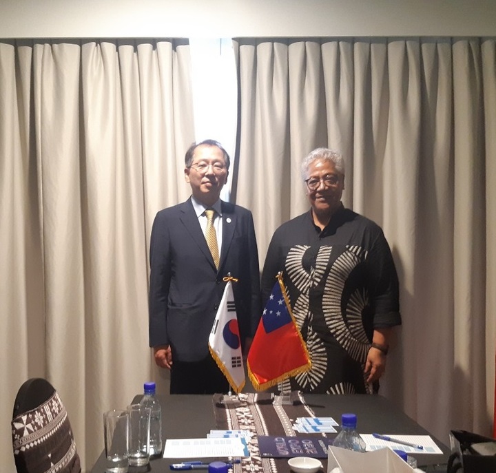 해수부, 부산세계박람회 유치 총력…태평양 도서국 면담