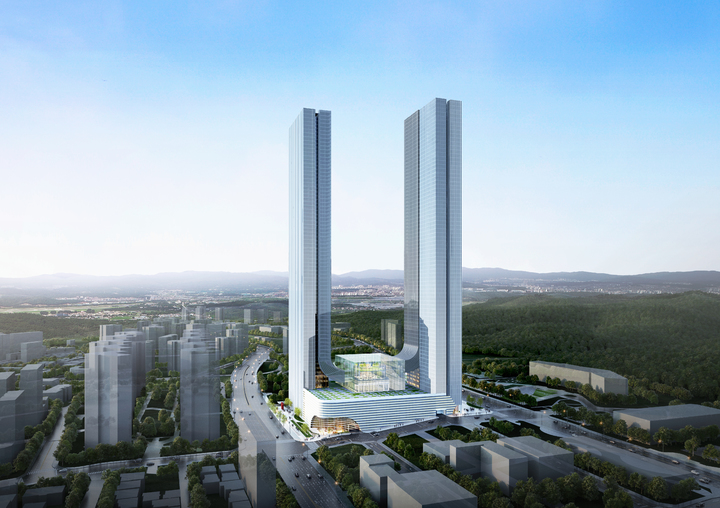 울산 혁신도시에 들어설 주상복합쇼핑몰 조감도 *재판매 및 DB 금지