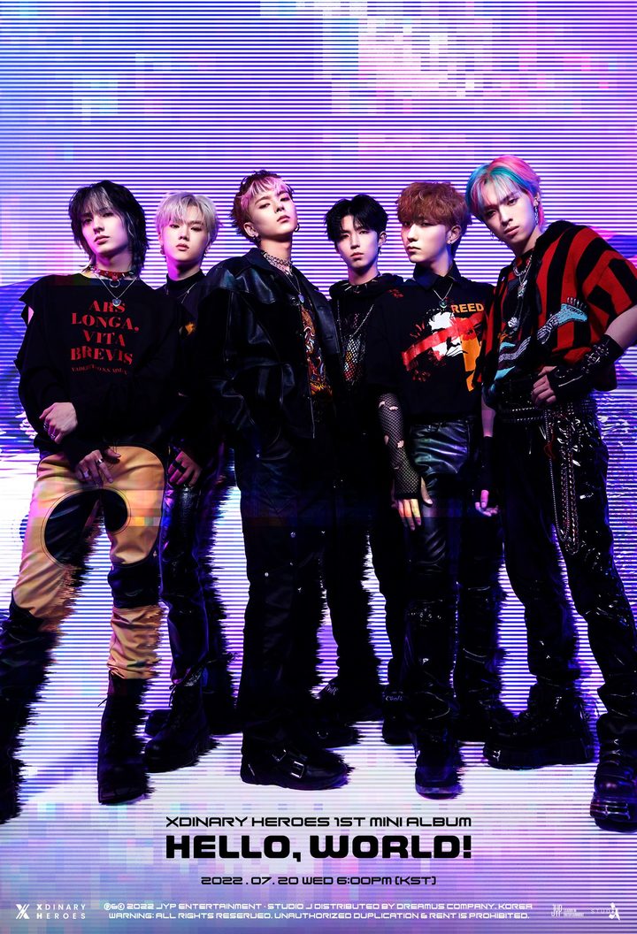 [서울=뉴시스] 엑스디너리 히어로즈 어셈블 티저 사진. 2022.07.14. (JYP엔터테인먼트 제공) photo@newsis.com *재판매 및 DB 금지