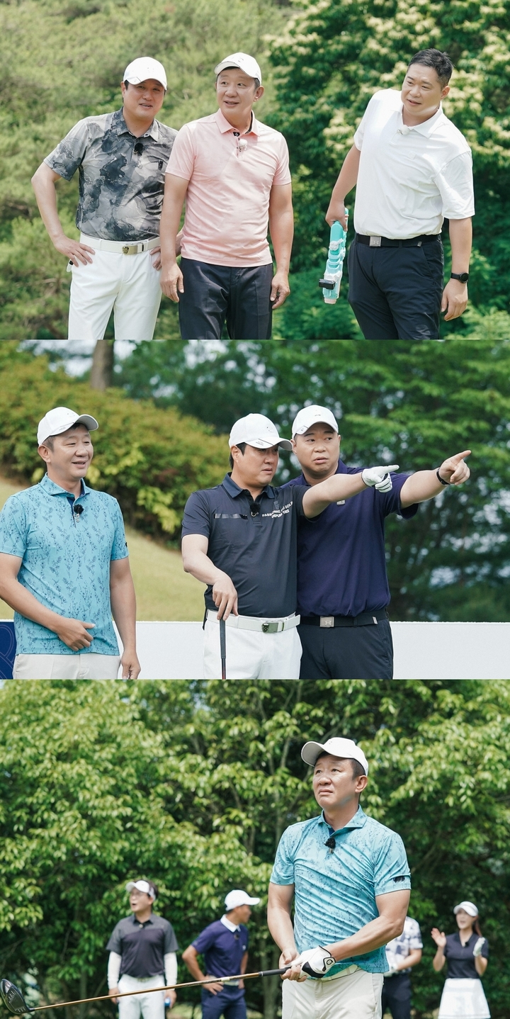 [서울=뉴시스]'전설끼리 홀인원' 농구부. 2022.07.14. (사진=MBC에브리원, MBC스포츠플러스 제공) photo@newsis.com*재판매 및 DB 금지 *재판매 및 DB 금지