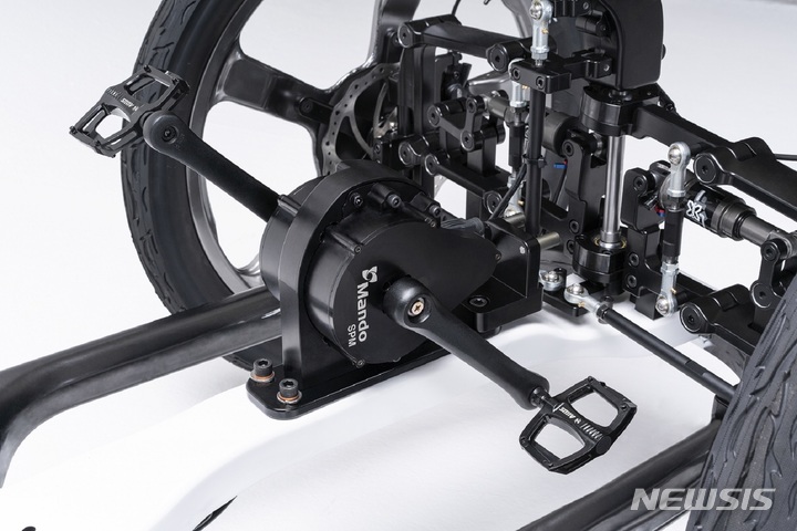 [서울=뉴시스]만도의 페달라이트 모듈.(사진=한라그룹 제공) 2022.7.14 photo@newsis.com 