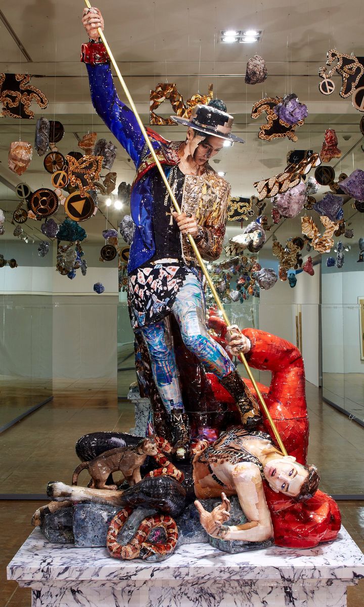 권오상 작가의 '무제의 지드레곤, 이름이 비워진 자리' (사진 권오상, 아라리오 갤러리) photo@newsis.com *재판매 및 DB 금지