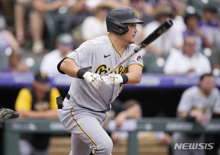 [덴버=AP/뉴시스] 쓰쓰고 요시토모. 2022.07.16