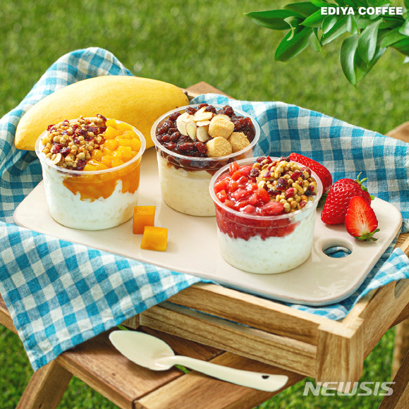 이디야, 빙수 6종 100만개 판매 돌파…1인빙수 70% 차지