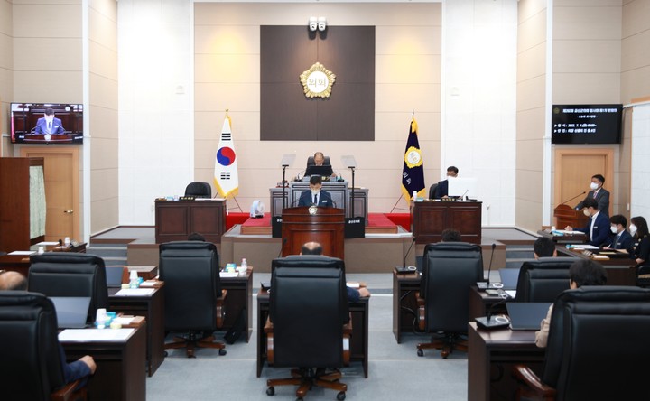 [금산=뉴시스] 충남 금산군의회. *재판매 및 DB 금지