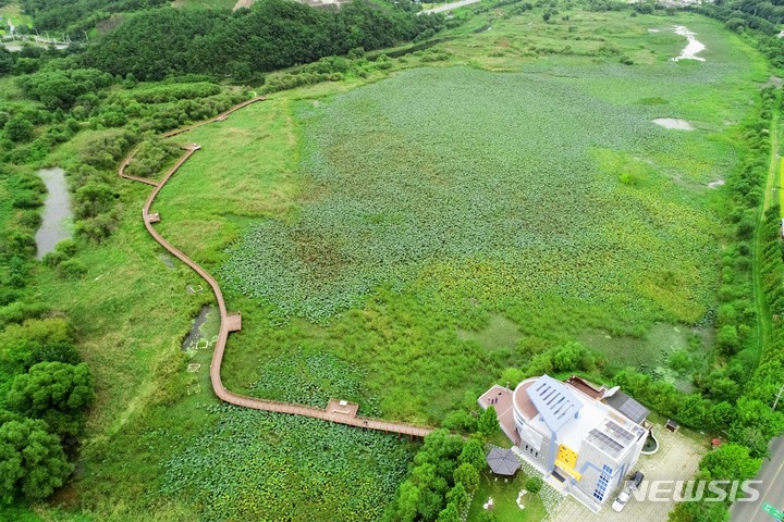 [창원=뉴시스] 경남 합천군 정양늪.(사진=경남도 제공) 