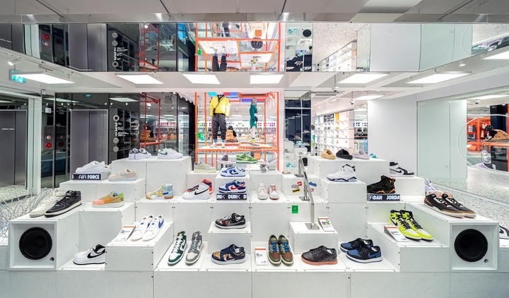 나이키 스타일 홍대 매장 내부 모습[사진제공=나이키] *재판매 및 DB 금지