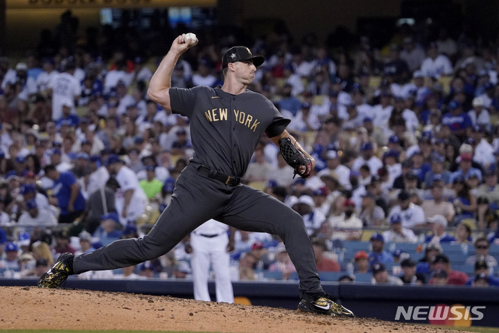 [로스앤젤레스=AP/뉴시스] 클레이 홈즈. 2022.08.01.