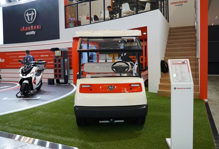 [서울=뉴시스] 부산모터쇼에 선보인 대동모빌리티_HG-200. (사진=대동 제공) *재판매 및 DB 금지