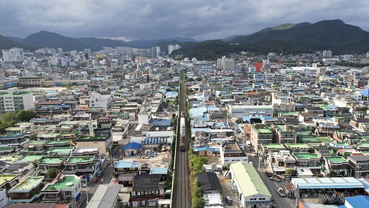 경전선 철도 순천 도심 통과 구간 *재판매 및 DB 금지