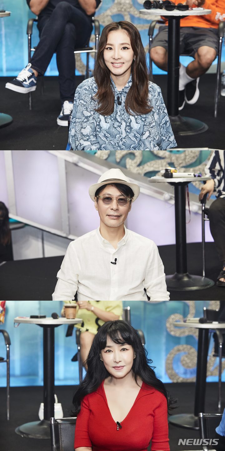 [서울=뉴시스] 산다라박, 윤상, 적우. 2022.07.23. (사진 = MBC '복면가왕' 제공) photo@newsis.com*재판매 및 DB 금지