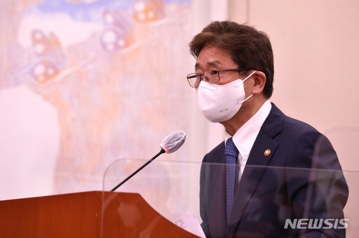 [서울=뉴시스] 고범준 기자 = 박보균 문화체육관광부 장관. (공동취재사진) 2022.07.28. photo@newsis.com