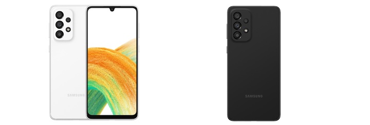 ▲삼성전자 5G 스마트폰 '갤럭시 A33'