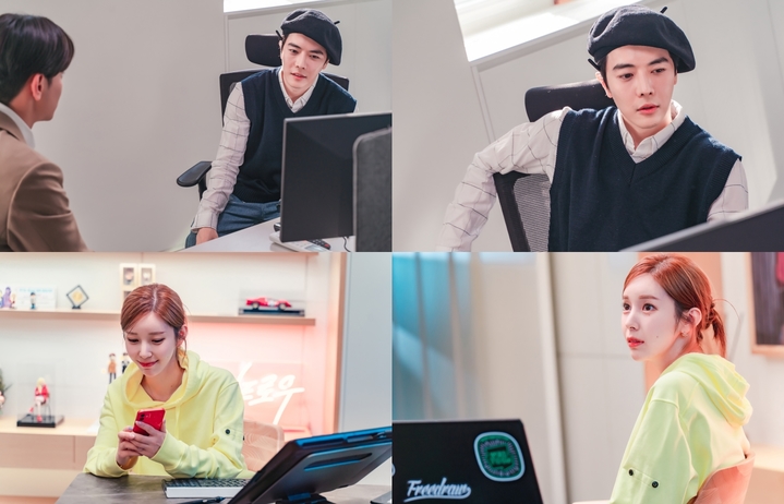 [서울=뉴시스] '오늘의웹툰' 박태준·야옹이 웹툰 작가. 2022.07.30. (사진 = SBS TV 제공) photo@newsis.com *재판매 및 DB 금지