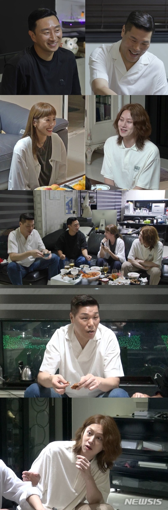 [서울=뉴시스] 이규혁, 서장훈, 김희철, 손담비. 2022.07.31. (사진 = SBS '동상이몽2-너는 내 운명' 제공) photo@newsis.com*재판매 및 DB 금지 