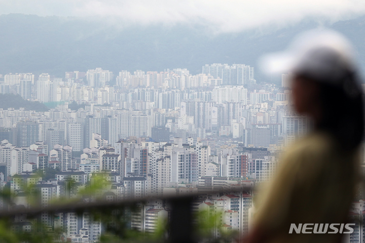 서울시내 아파트 단지. 뉴시스 자료사진.