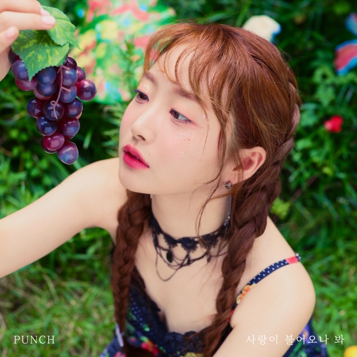 [서울=뉴시스] 펀치 '사랑이 불어오나봐' 커버 사진. 2022.08.02. (냠냠엔터테인먼트 제공) photo@newsis.com *재판매 및 DB 금지