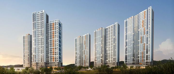 ‘경산 하양지구 우미린 에코포레’ 투시도 *재판매 및 DB 금지