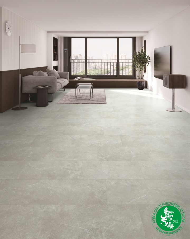 [서울=뉴시스]'2022 대한민국 올해의 녹색상품'에 선정된 'LX Z:IN 바닥재 지아소리잠' (사진=LX하우시스 제공) *재판매 및 DB 금지