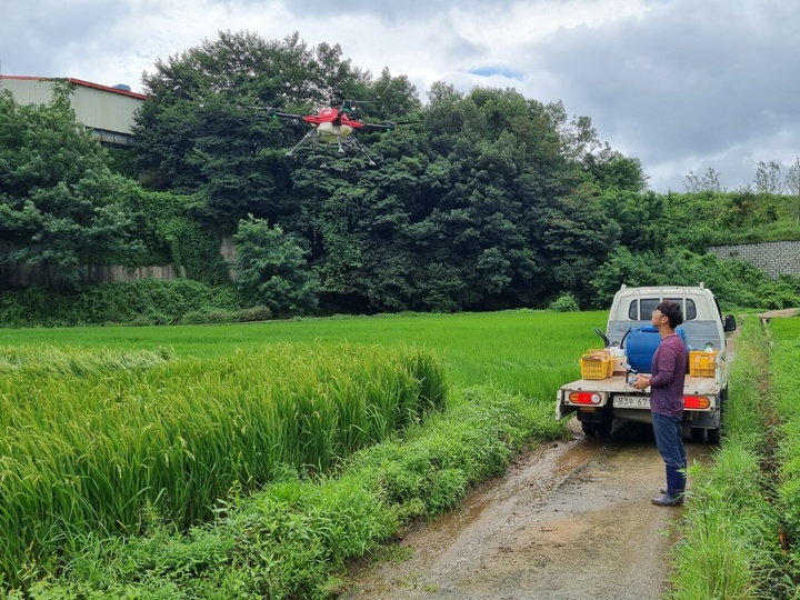 [울산소식]시, 병해충 드론 방제비 지원사업 등