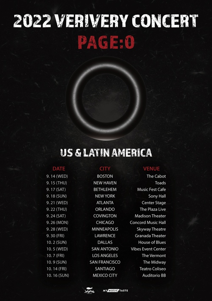 [서울=뉴시스] 베리베리 해외투어 포스터 (사진=젤리피쉬 제공) photo@newsis.com *재판매 및 DB 금지