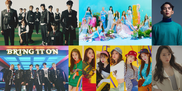 [서울=뉴시스] MBC '강변가요제 뉴챌린지' 축하공연 라인업 (사진=각 가수별 소속사 제공) photo@newsis.com *재판매 및 DB 금지