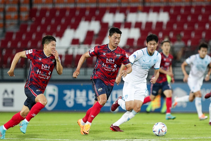 김천상무-포항전 경기 모습. (사진=김천상무프로축구단 제공) *재판매 및 DB 금지