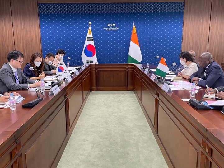 [서울=뉴시스]제4차 한-코트디 정책협의회. 2022.08.03. (사진=외교부 제공) *재판매 및 DB 금지