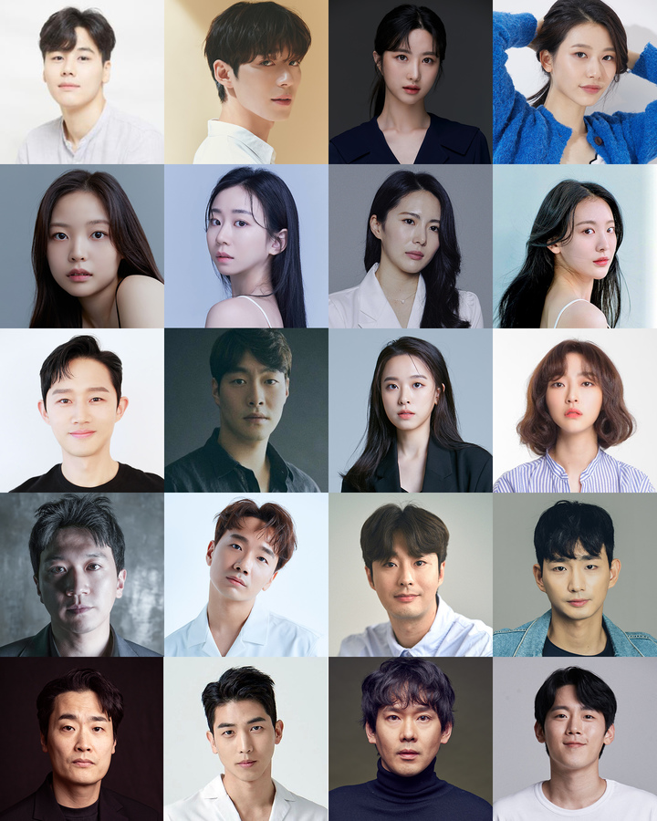 [서울=뉴시스]연극 '꽃(에 빌린) 말' 캐스팅. (사진=백상 白象 Co. 제공) 2022.08.04. photo@newsis.com *재판매 및 DB 금지