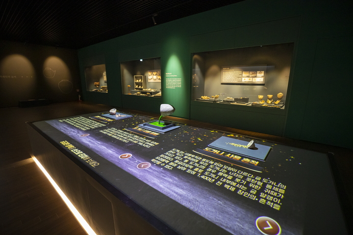 백제왕궁박물관 백제왕궁 모형 (사진=익산시 제공) *재판매 및 DB 금지