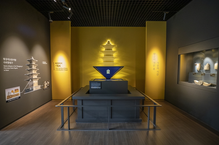 백제왕궁박물관 백제왕궁 모형 (사진=익산시 제공) *재판매 및 DB 금지