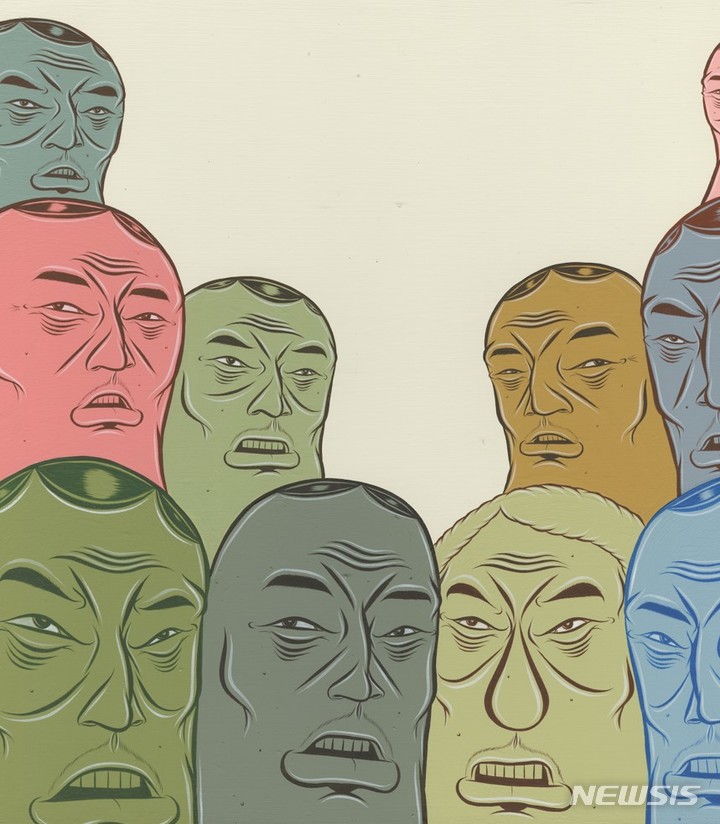 [서울=뉴시스]© Barry McGee; Courtesy of the artist, Perrotin, and Ratio 3, San Francisco.