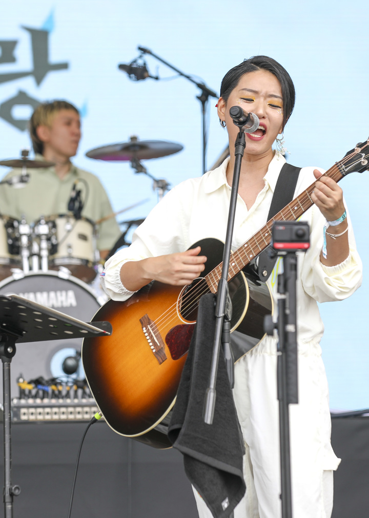 [인천=뉴시스] 이랑. 2022.08.06. (사진 = 펜타포트 락 페스티벌 사무국 제공) photo@newsis.com *재판매 및 DB 금지
