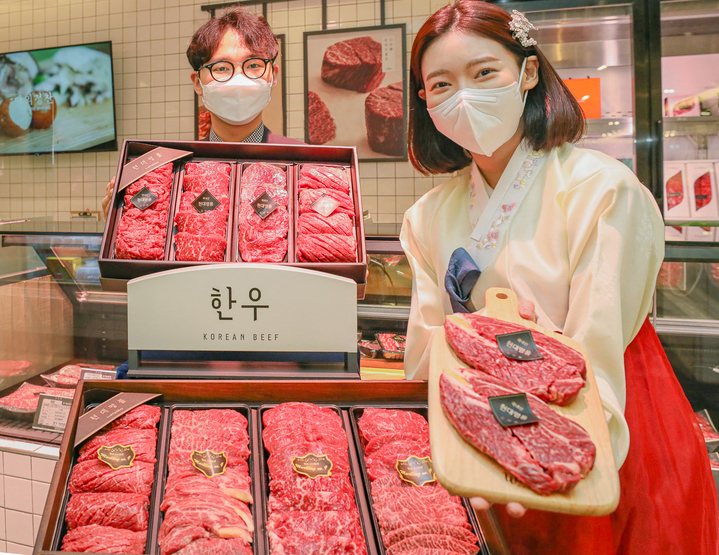 현대백화점 프리미엄 정육 선물세트(사진=현대백화점 제공) *재판매 및 DB 금지