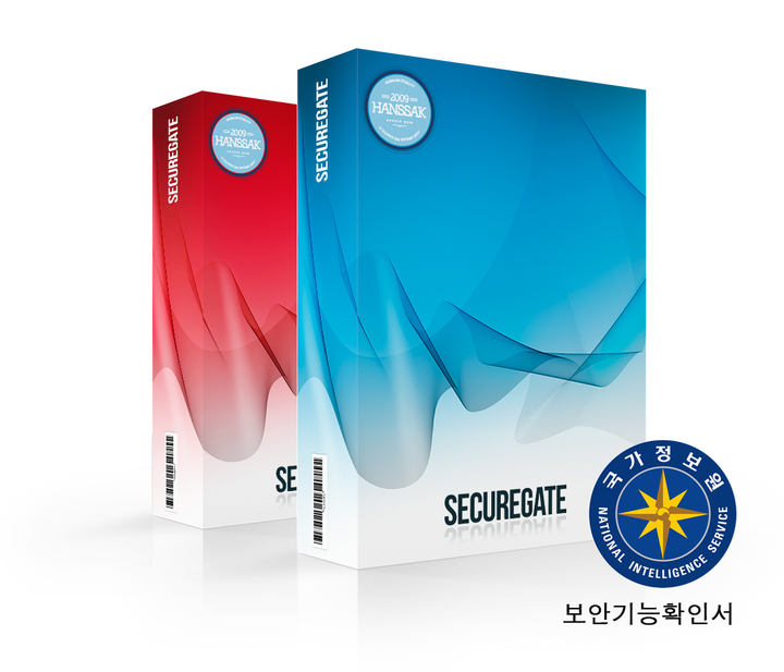 한싹이 출시한 망연계 솔루션 ‘시큐어게이트(SecureGate V3.5)’가 국가정보원으로부터 보안기능확인서를 획득했다. (사진=한싹 제공) *재판매 및 DB 금지