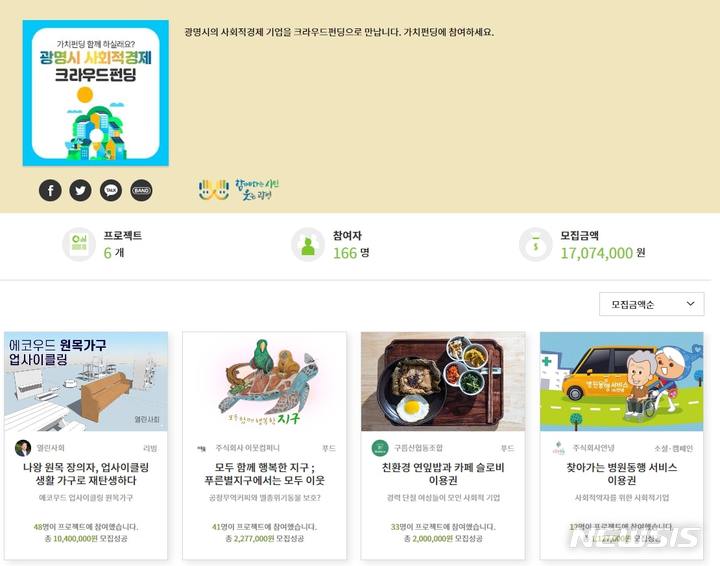사회적경제 크라우드펀딩.