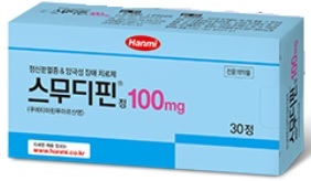 회수 명령이 내려진 한미약품 스무디핀정100㎎(사진=한미약품 제공) *재판매 및 DB 금지