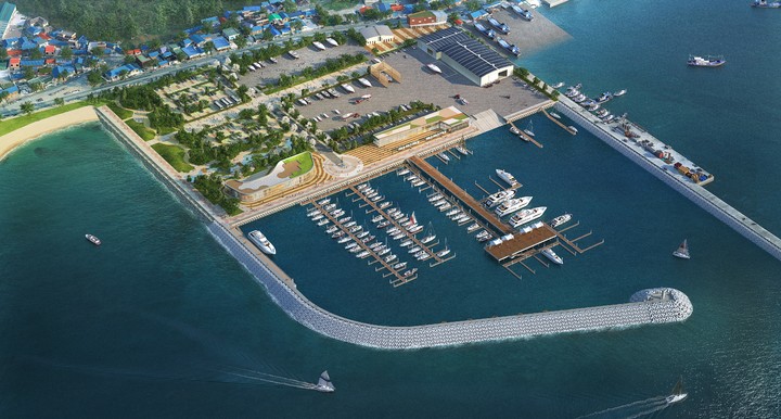 [안동=뉴시스] 울진군 후포 마리나항만(기사와는 관련 없음) (사진=경북도 제공) 2022.08.09 *재판매 및 DB 금지