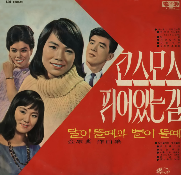 [서울=뉴시스] 김상희 '코스모스 피어 있는 길' 음반. 2022.08.09. (사진 = 박성서 대중음악평론가 제공) photo@newsis.com *재판매 및 DB 금지