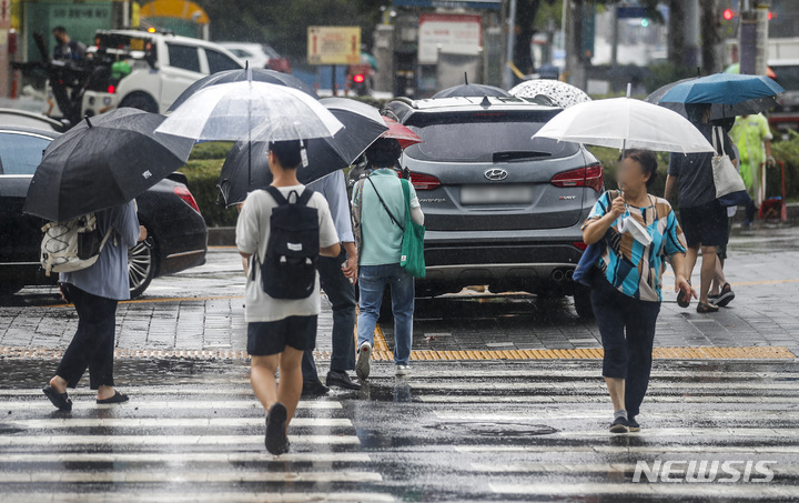 남부지방 출근길 비…전라권 시간당 30~50㎜