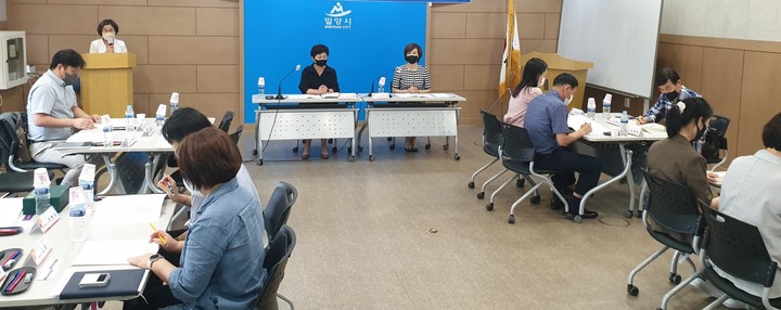 [밀양소식] 시 삼문동, 기관·단체 간 원활한 소통 대면회의 등 