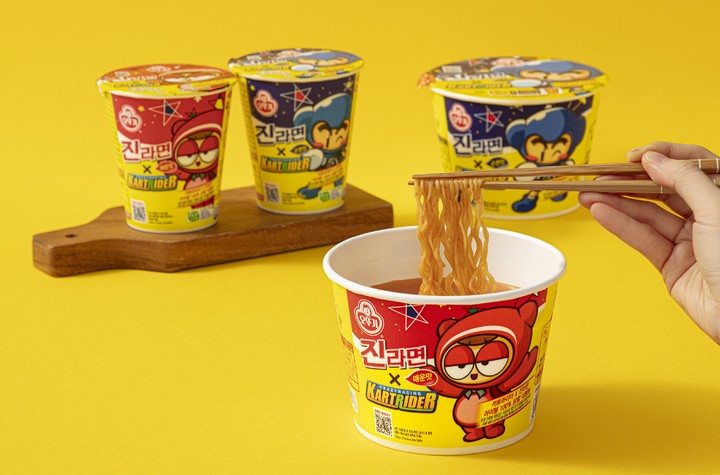 오뚜기, 넥슨과 '진라면 X 카트라이더' 협업 이벤트 진행
