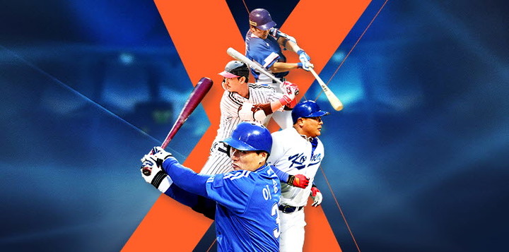 이승엽, 박용택, 정근우, 김태균이 FTX MLB 홈런 더비 X 서울에 참가한다. (사진=스포츠인텔리전스 그룹 제공) *재판매 및 DB 금지