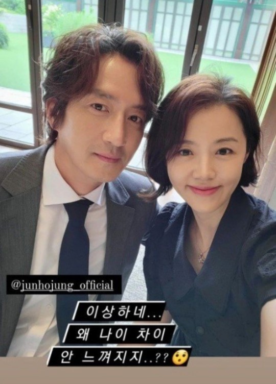 [서울=뉴시스] 정준호, 이하정 2022.08.12 (사진=인스타그램 캡처) photo@newsis.com&nbsp; *재판매 및 DB 금지