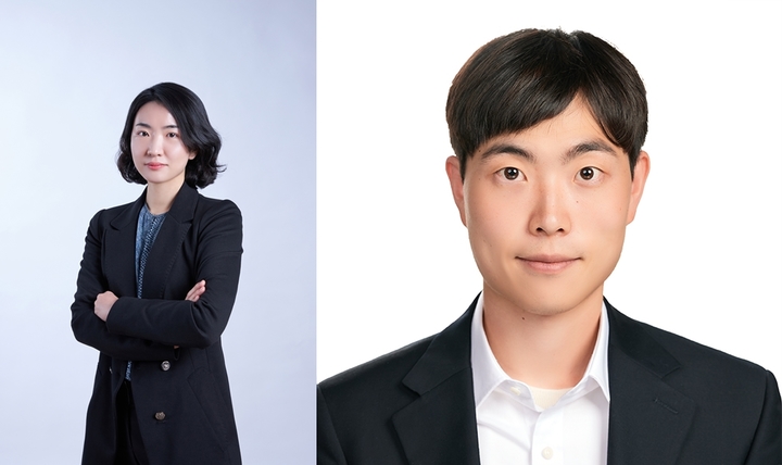 [울산=뉴시스] UNIST 강사라 교수, 김한준 연구원 *재판매 및 DB 금지