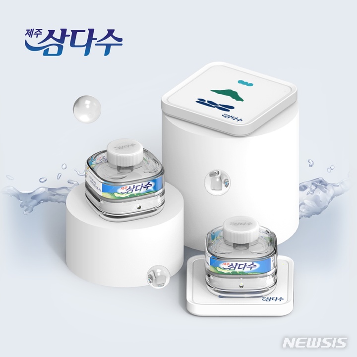 제주삼다수, 삼성과 이색 협업 '버즈 케이스' 출시 